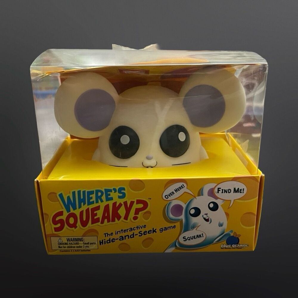 NIB Where’s Squeaky Fun Interactive Preschool and Children Hide-and-Seek Game
